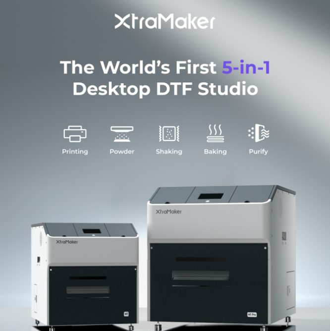 XtraMaker 5-in-1 Textile DTF Studio – Kickstarter Backer #X Order