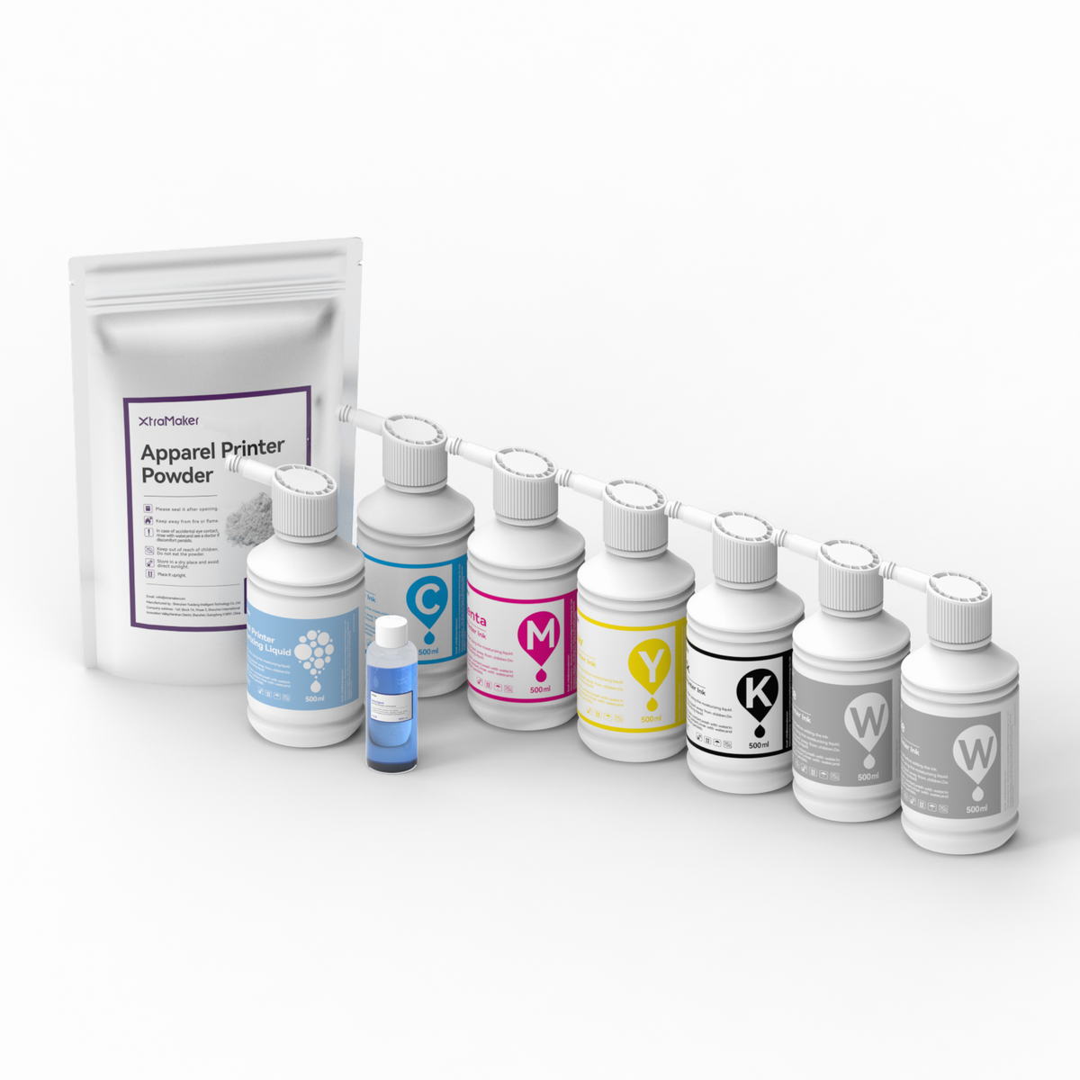 Textile DTF Studio M1 Series Universal Consumable Bundle