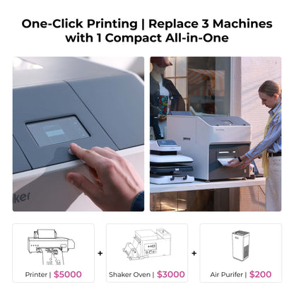 XtraMaker 5-in-1 Smart Desktop DTF Printer VIP Deposit Reservation