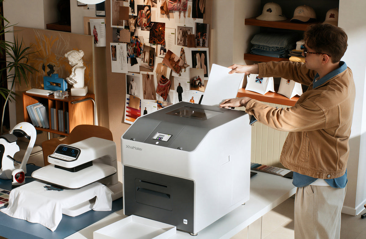 Designer printing custom apparel