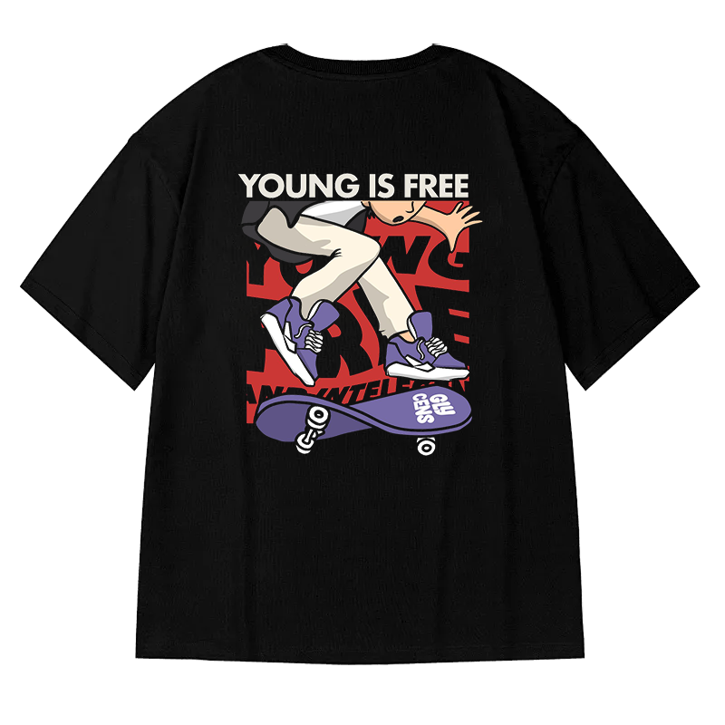 Custom printed T-shirt profit example