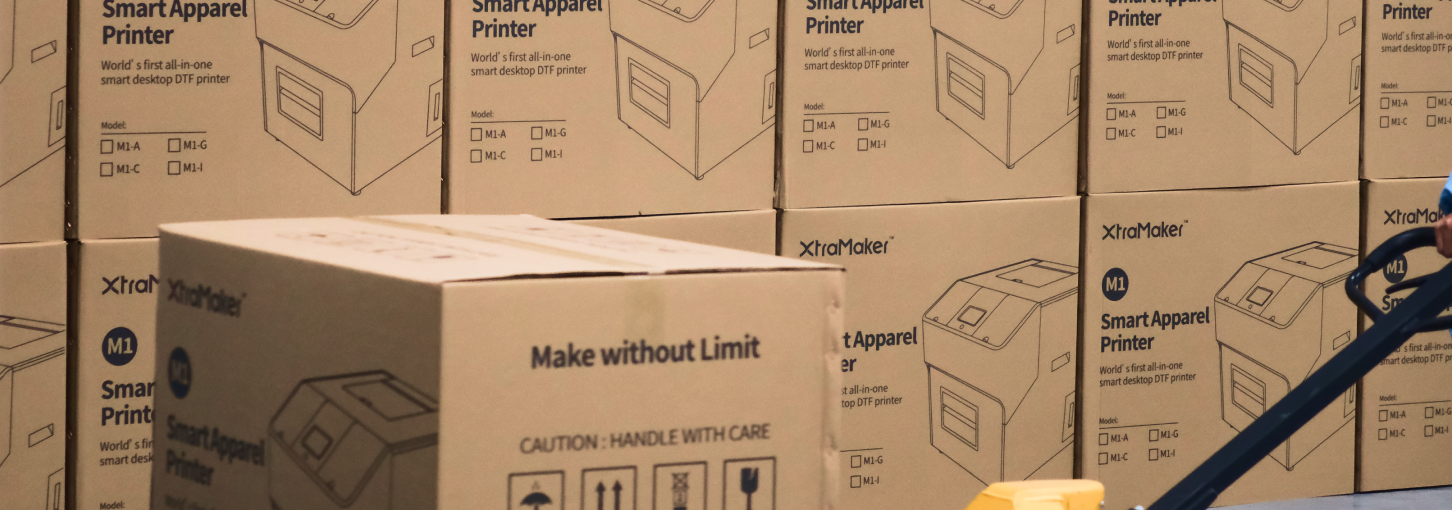 Packed XtraMaker products