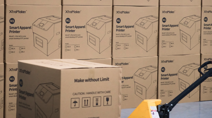 Packed XtraMaker products